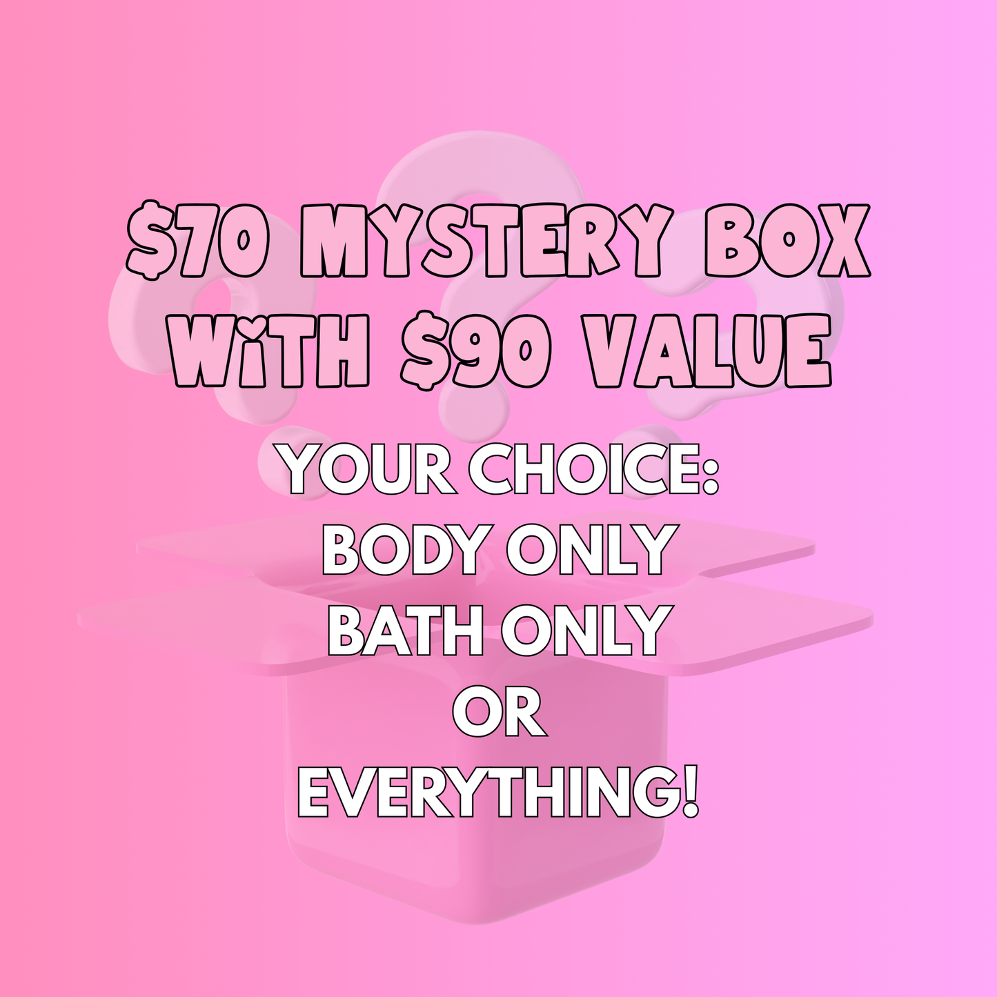 $70 MYSTERY BOX