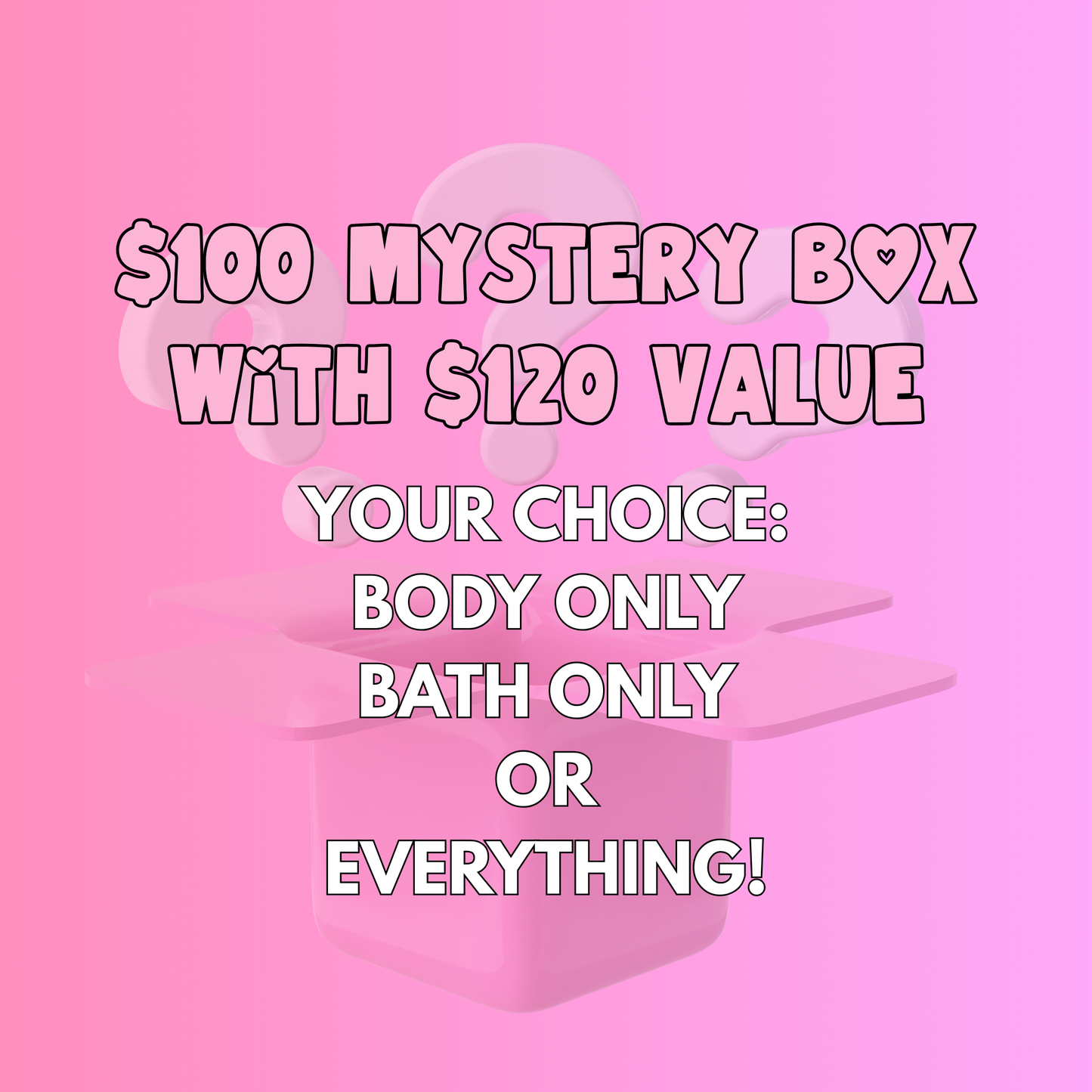$100 MYSTERY BOX