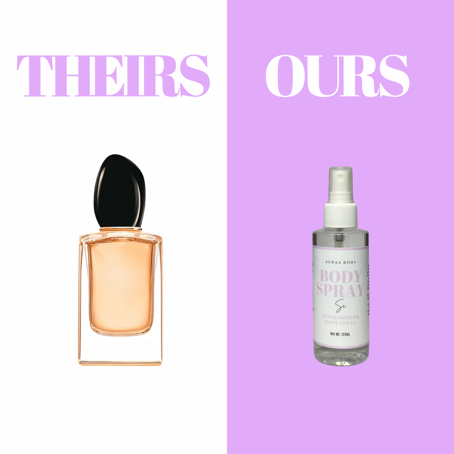 Si Type Body Spray