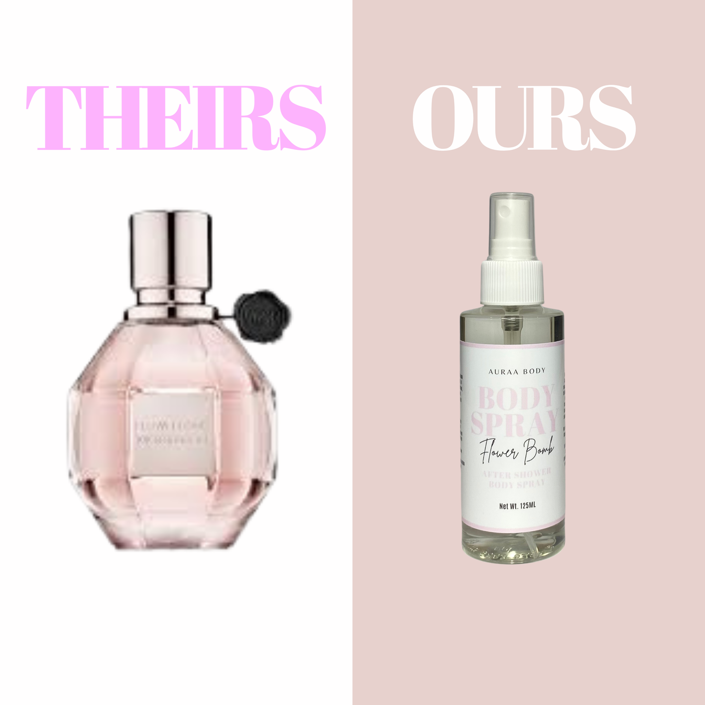 Flower Bomb Type Body Spray