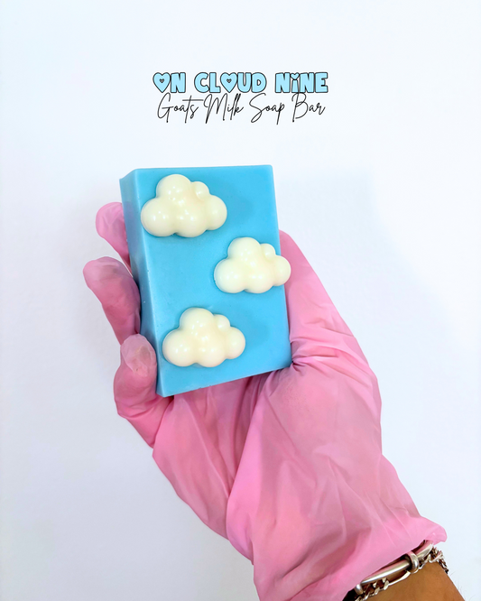 On Cloud Nine Goats Milk Soap Bar - Cloud