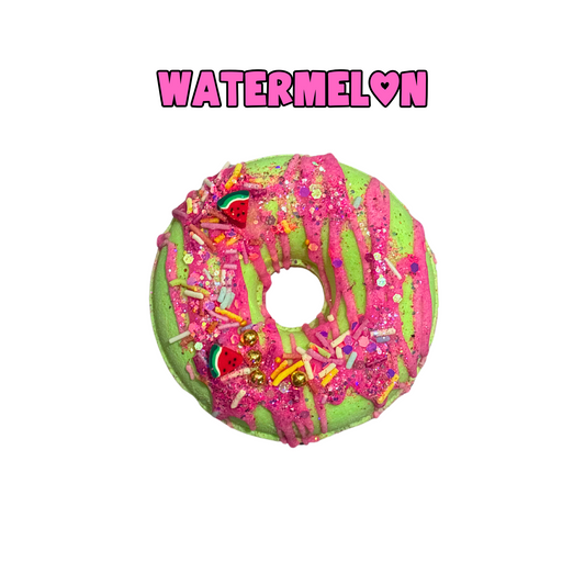 Watermelon Donut Bath Bomb