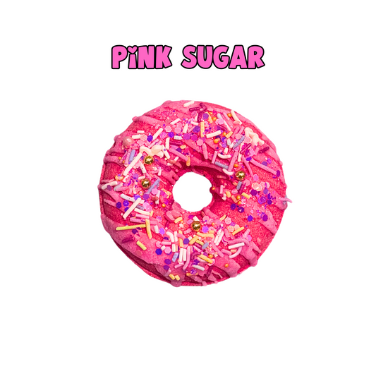 Pink Sugar Donut Bath Bomb