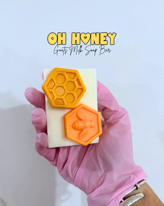 Oh Honey Goats Milk Soap Bar - Milk & Honey
