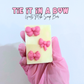 Tie It In A Bow Goats Milk Soap Bar - Lychee & Guava