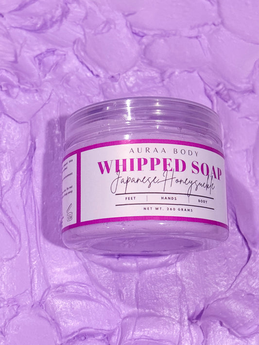 Japanese Honeysuckle Whipped Soap