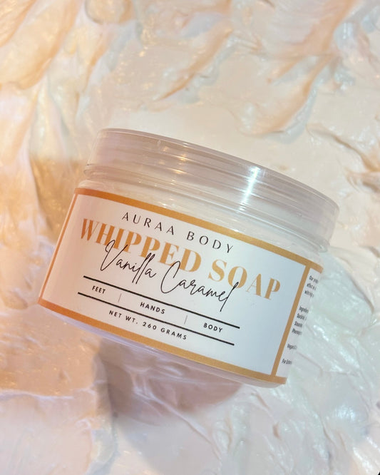 Vanilla Caramel Whipped Soap